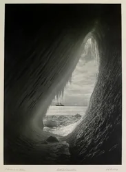 Uma caverna em um iceberg; Scotts Last Expedition, A Expedição Antártica Britânica